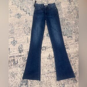 PAIGE Dark Blue Flare Jeans